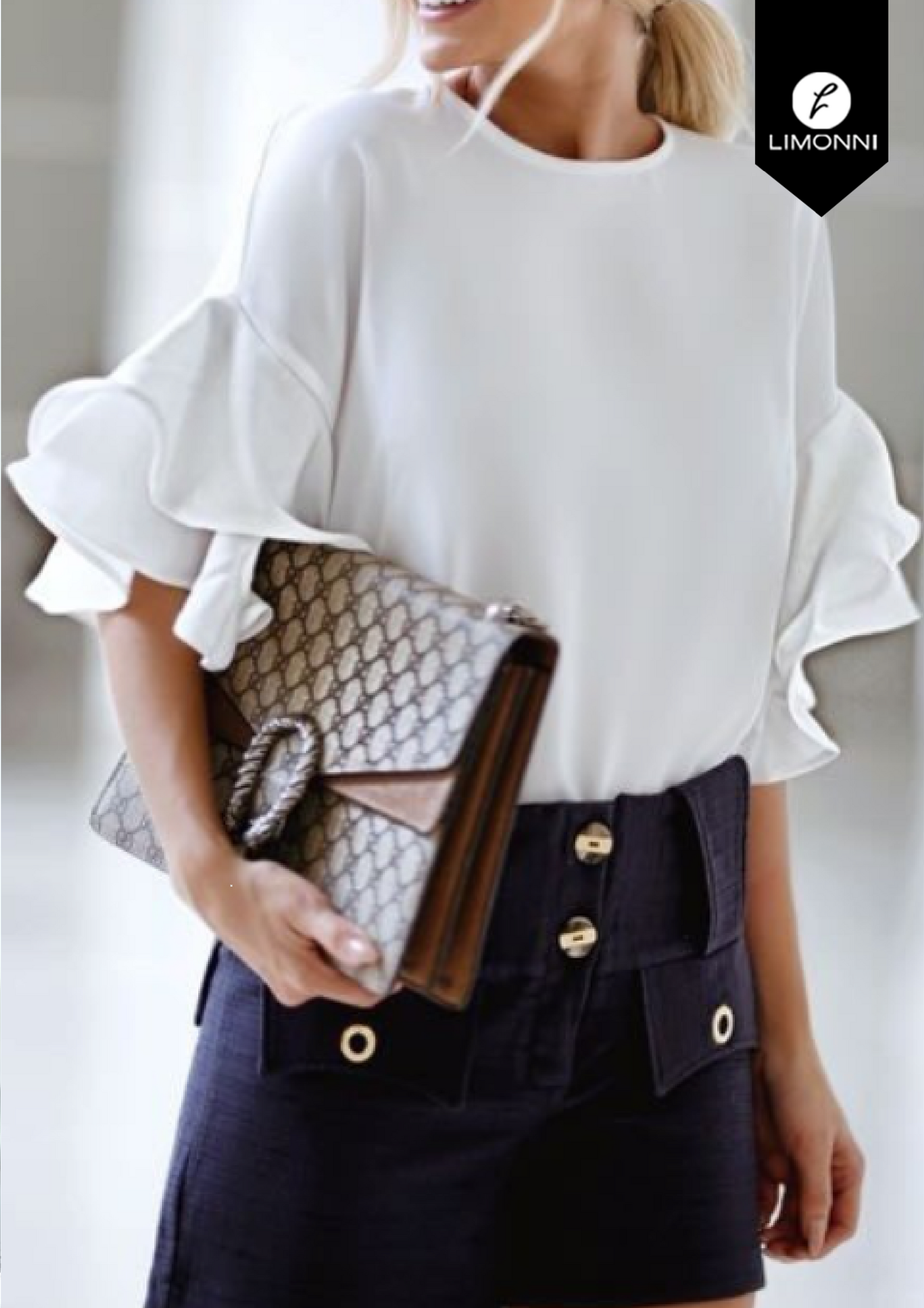 Blusas para mujer Limonni Bennett LI1334 Casuales