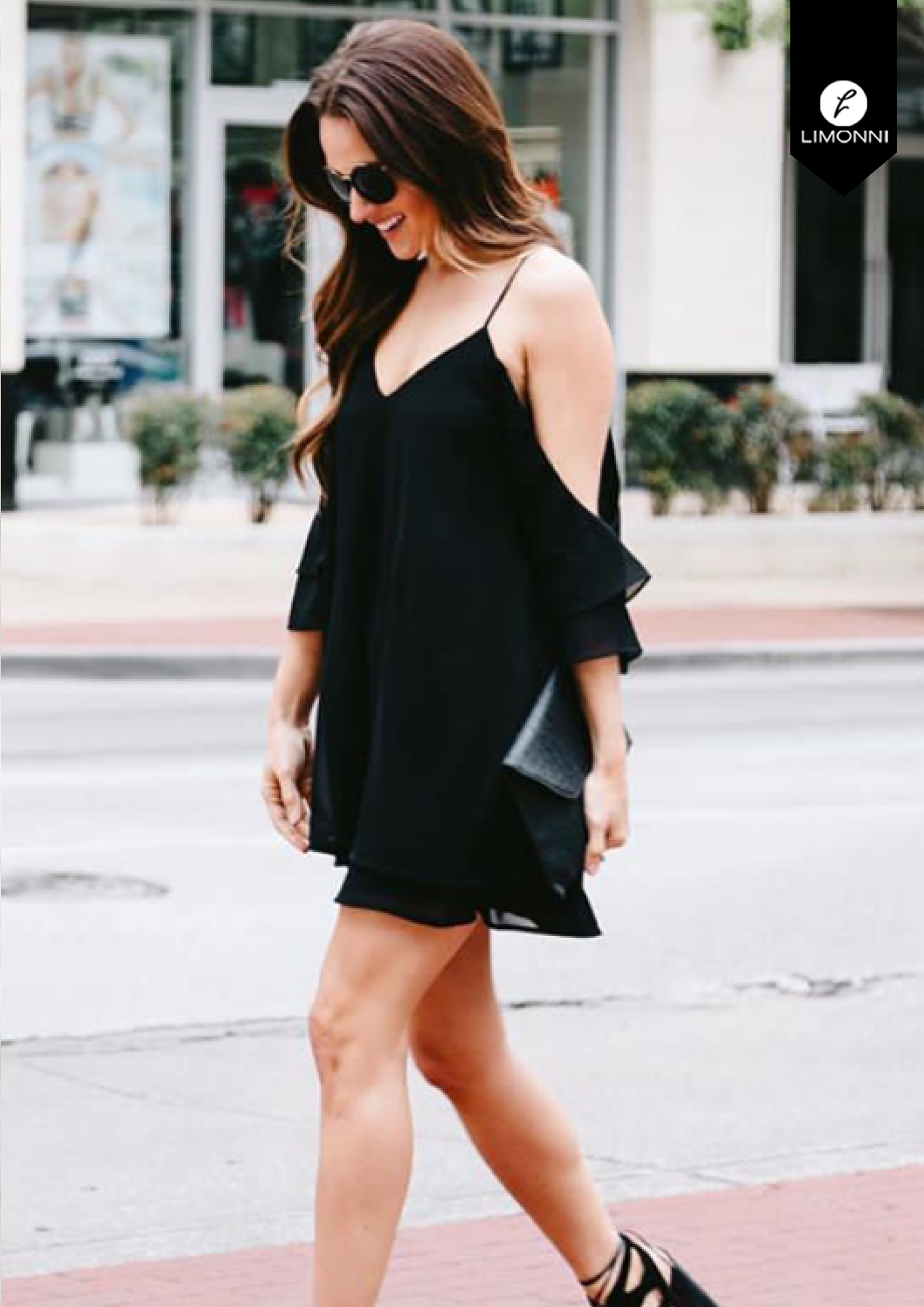 Vestidos para mujer Limonni Limonni LI1514 Cortos elegantes