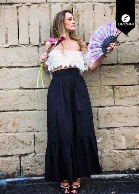 Faldas para mujer Limonni Novalee LI1626 Largos elegantes