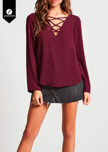 Blusas para mujer Limonni Novalee LI1864 Casuales