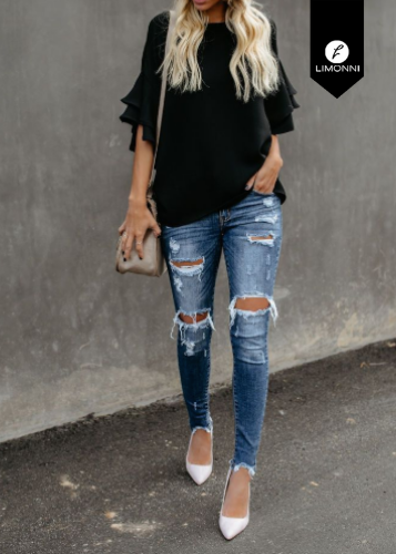 Blusas para mujer Limonni Ameliee LI2041 Casuales