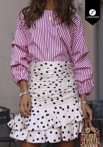 Blusas para mujer Limonni Claudette LI2422 Casuales