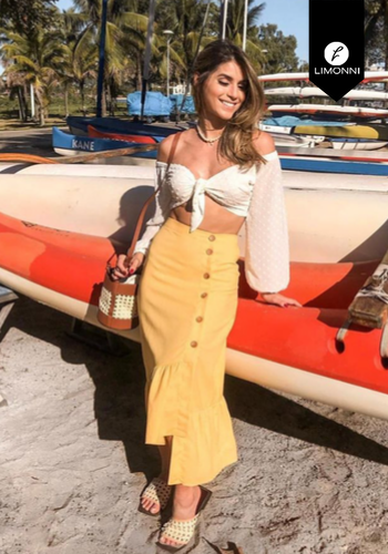 Faldas para mujer Limonni Claudette LI2716 Largos elegantes