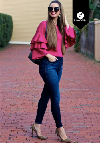 Blusas para mujer Limonni Claudette LI2751 Casuales