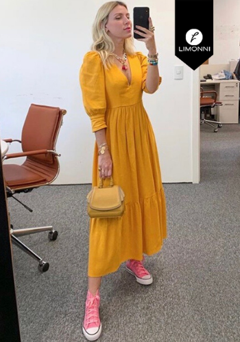 Vestidos para mujer Limonni Claudette LI2757 Maxidress