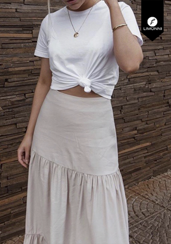 Faldas para mujer Limonni Visionary LI2839 Largos elegantes