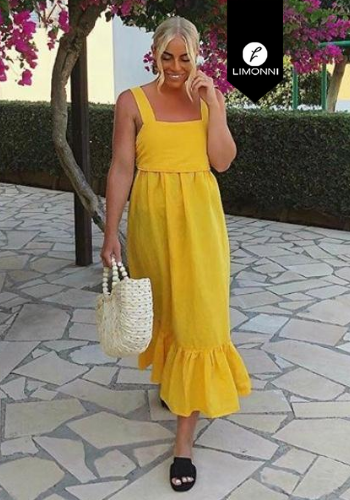 Vestidos para mujer Limonni Visionary LI3187 Maxidress