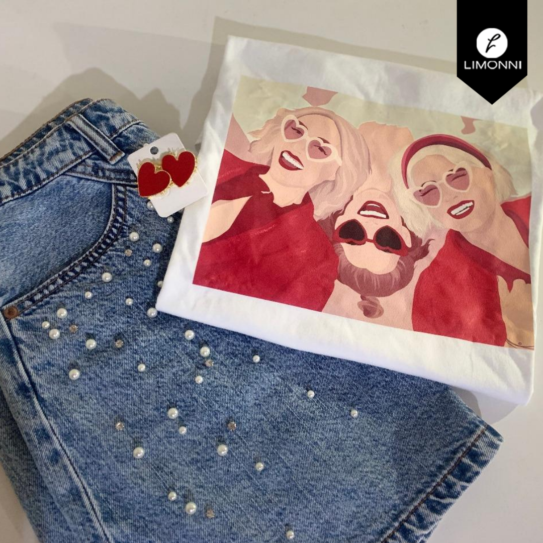 Camisetas Limonni Visionary LI3283 Ilustraciones