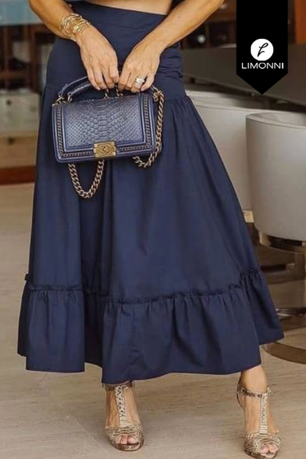Faldas para mujer Limonni Mailía LI3445 Largos elegantes Faldas para mujer Limonni Mailía LI3445 Largos elegantes