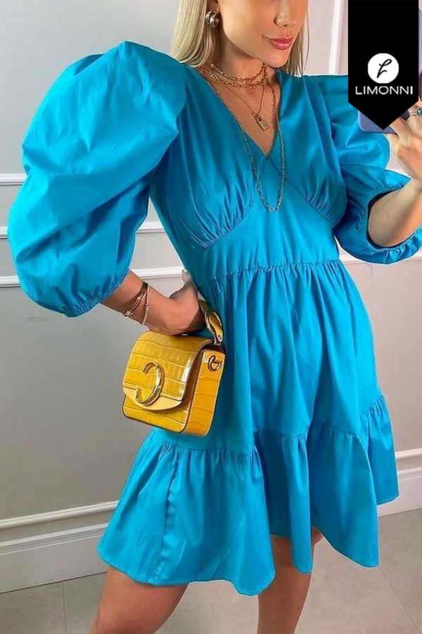 Vestidos para mujer Limonni Mailia LI4234 Cortos Casuales