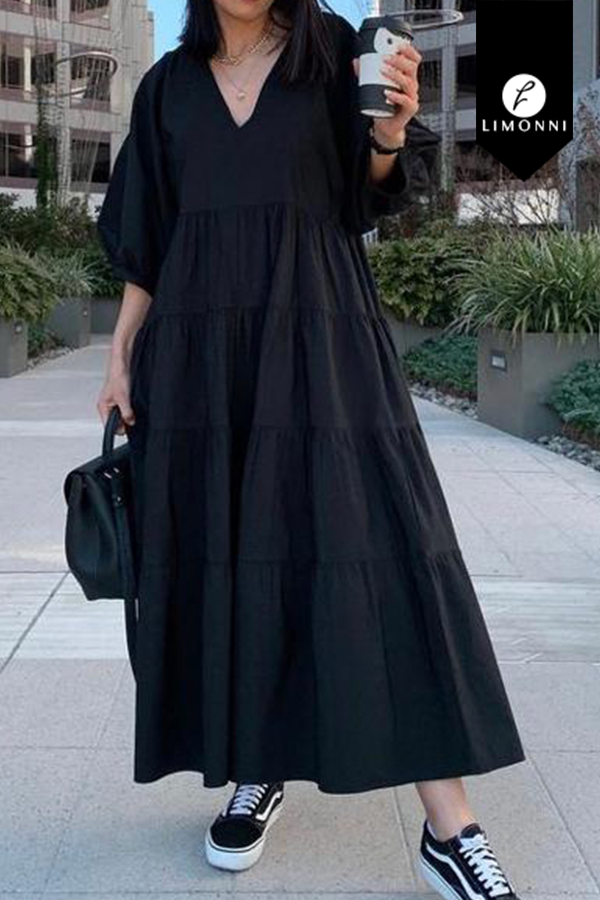 Vestidos para mujer Limonni Valiente LI4462 Maxidress
