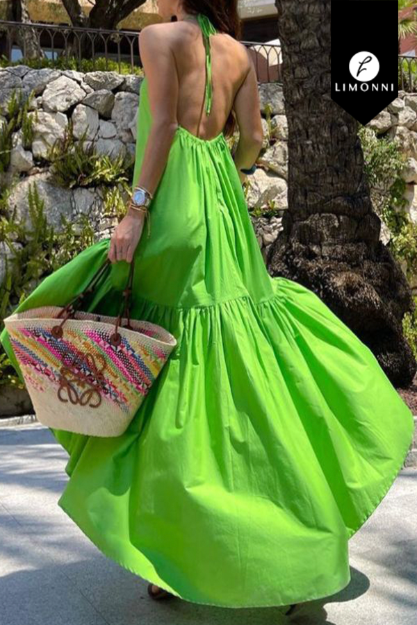 Vestidos para mujer Limonni Valiente LI4514 Maxidress